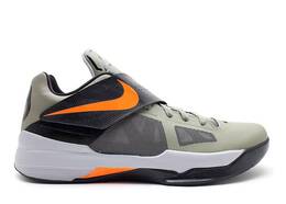 Nike: Зелёные кроссовки  Zoom KD 4