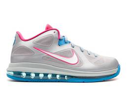 Nike: Серые кроссовки  Lebron 9 Low