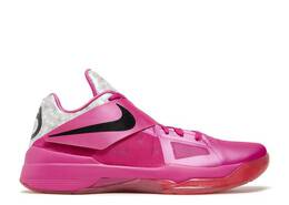 Nike: Розовые кроссовки  Zoom KD 4