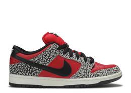 Nike: Красные кроссовки  Dunk Low Premium SB