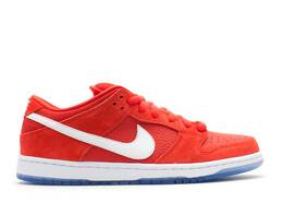 Nike: Красные кроссовки  Dunk Low Pro SB