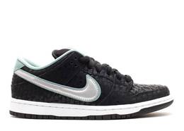 Nike: Чёрные кроссовки  Dunk Low Pro