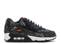 Nike: Чёрные кроссовки  Air Max 90