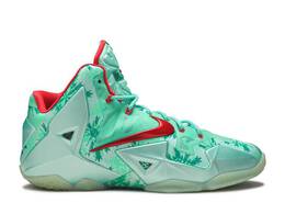 Nike: Зелёные кроссовки  Lebron 11