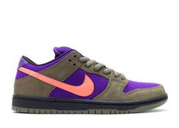 Nike: Красные кроссовки  Dunk Low Pro SB