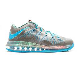 Nike: Зелёные кроссовки  Air Max Lebron 10 Low