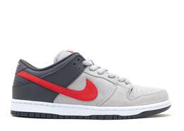 Nike: Серые кроссовки  Dunk Low Pro SB