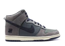 Nike: Зелёные кроссовки  Dunk High Premium