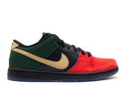 Nike: Красные кроссовки  Dunk Low Pro SB