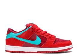 Nike: Зелёные кроссовки  Dunk Low Pro SB