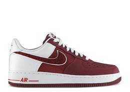 Nike: Красные кроссовки Air Force 1 Low