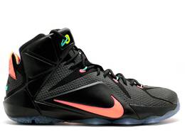 Nike: Чёрные кроссовки  Lebron 12