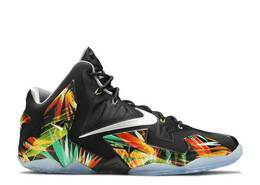 Nike: Чёрные кроссовки  Lebron 11