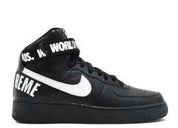 Nike: Чёрные кроссовки  Air Force 1 High