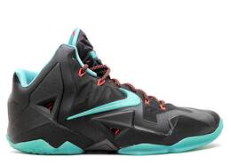 Nike: Чёрные кроссовки  Lebron 11