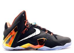 Nike: Чёрные кроссовки  Lebron 11