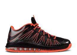 Nike: Чёрные кроссовки  Air Max Lebron 10 Low