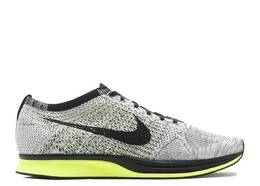 Nike: Чёрные кроссовки Flyknit Racer