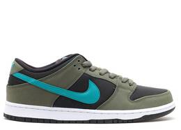 Nike: Зелёные кроссовки  Dunk Low