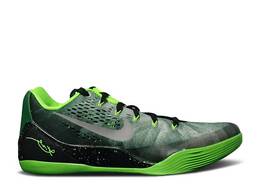 Nike: Зелёные кроссовки  Kobe 9 EM