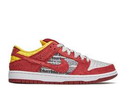 Nike: Красные кроссовки  Dunk Low Premium SB