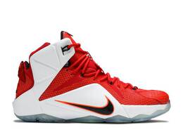 Nike: Красные кроссовки  Lebron 12