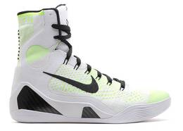 Nike: Белые кроссовки Kobe 9 Elite