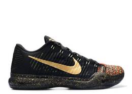 Nike: Чёрные кроссовки  Kobe 10 Elite