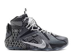 Nike: Чёрные кроссовки  Lebron 12