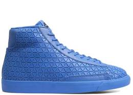 Nike: Голубые кроссовки  Blazer Mid