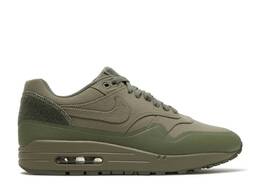 Nike: Зелёные кроссовки  Air Max 1