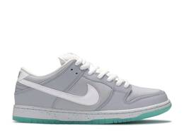 Nike: Серые кроссовки  SB Dunk Low