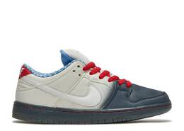 Nike: Серые кроссовки  Dunk Low Premium SB