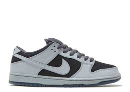 Nike: Серые кроссовки  Dunk Low Premium SB