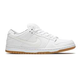 Nike: Белые кроссовки  SB Dunk Low