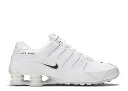 Nike: Белые кроссовки  Shox NZ