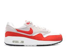 Nike: Красные кроссовки  Air Max 1