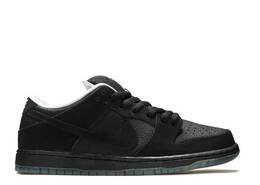 Nike: Чёрные кроссовки  SB Dunk Low