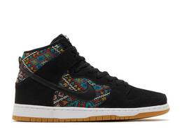 Nike: Чёрные кроссовки  Dunk High Premium SB