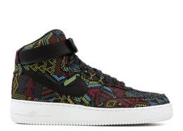 Nike: Чёрные кроссовки Air Force 1 High