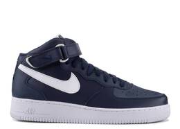 Nike: Синие кроссовки  Air Force 1