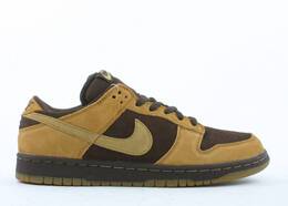 Nike: Коричневые кроссовки  Dunk Low Pro SB