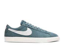 Nike: Голубые кроссовки  Blazer Low