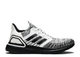 Adidas: Белые кроссовки  UltraBoost 20