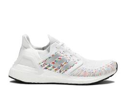 Adidas: Белые кроссовки  UltraBoost 20