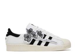 Adidas: Белые кроссовки  Superstar 80s