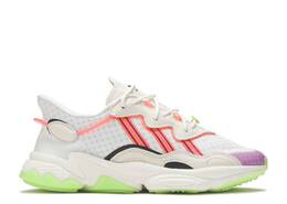 Adidas: Зелёные кроссовки  Ozweego