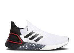 Adidas: Белые кроссовки  UltraBoost 20