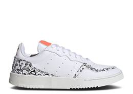 Adidas: Белые кроссовки  Supercourt