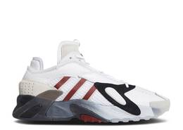 Adidas: Бордовые кроссовки 